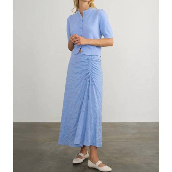 NEW MARGARET O´LEARY clementine skirt in cornflower